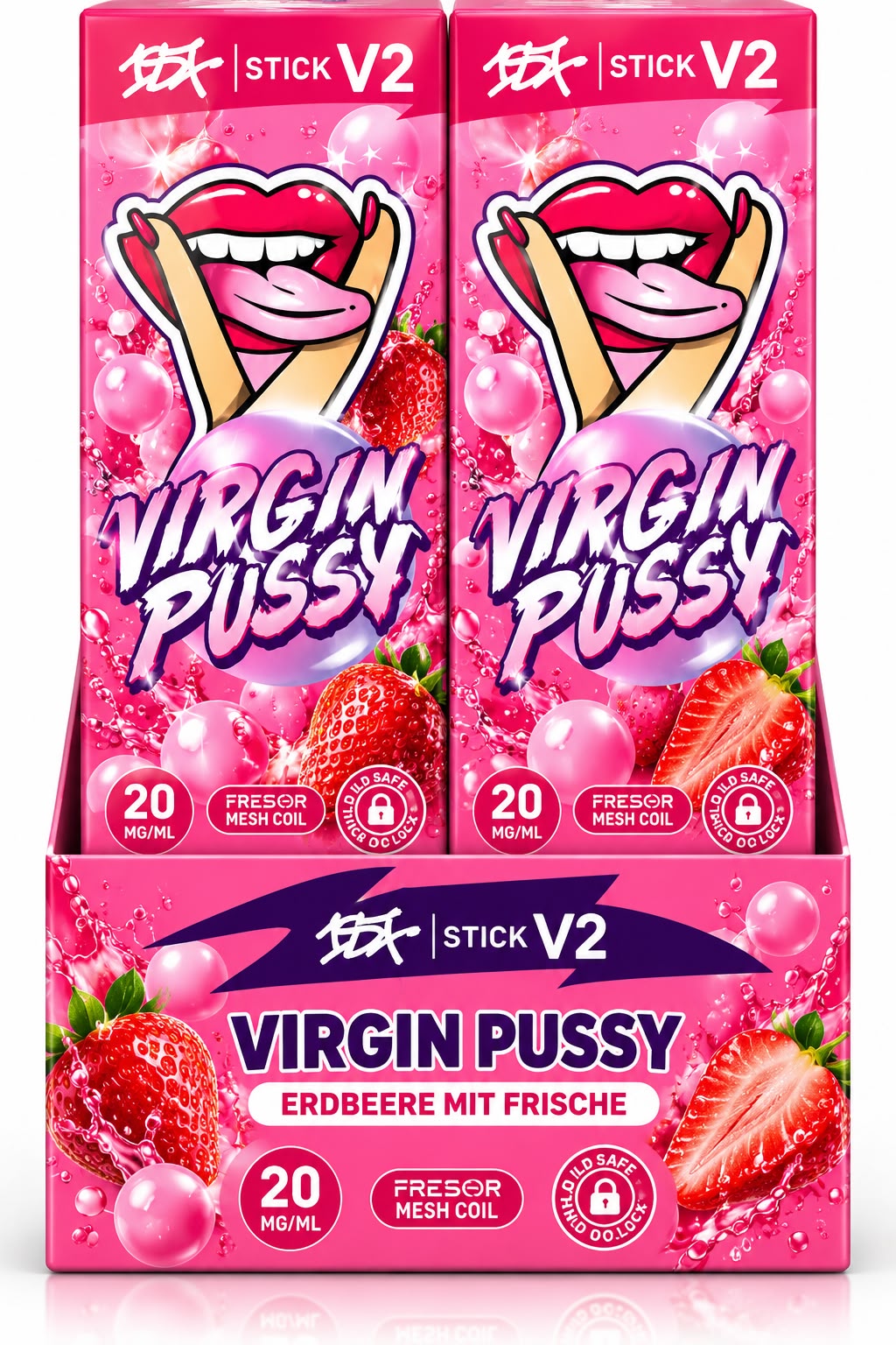 Verpackung 187 Strassenbande – Stick V2 Virgin Pussy (10er Pack)