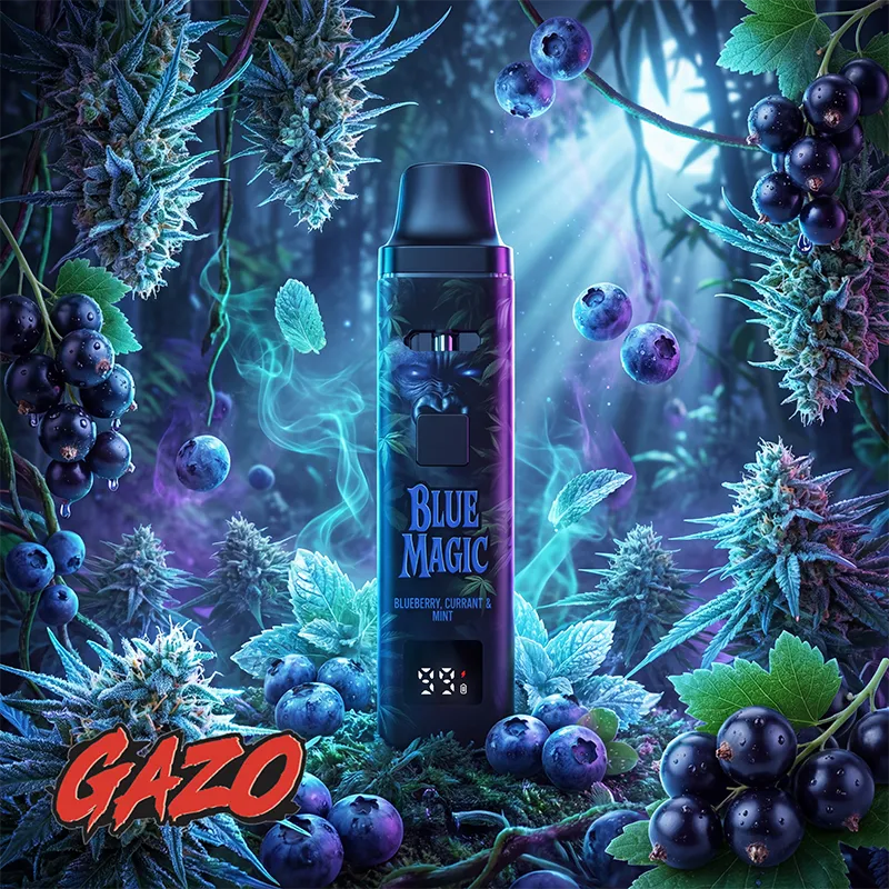 Jumanji GAZO PRO Blue Magic Vape – Verpackung