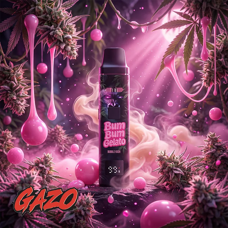 Jumanji GAZO PRO Bum Bum Gelato Vape – Verpackung