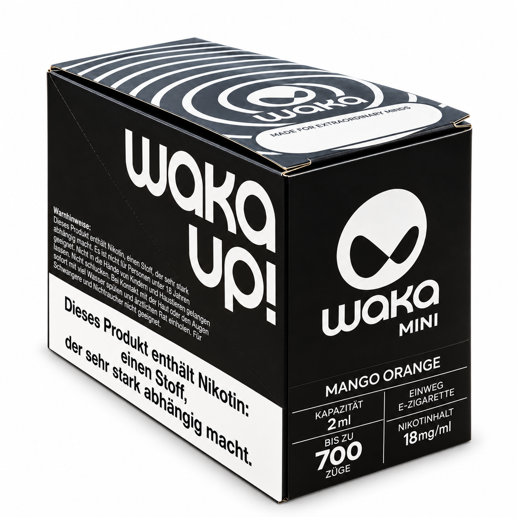 Waka Mini - Mango Orange - 10er Pack