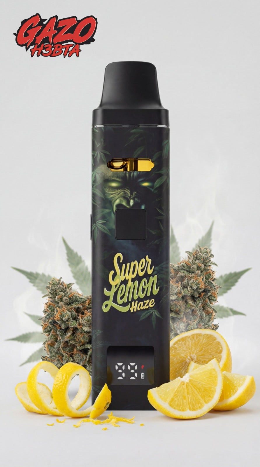 Jumanji GAZO PRO Super Lemon Haze Vape 10er-Pack