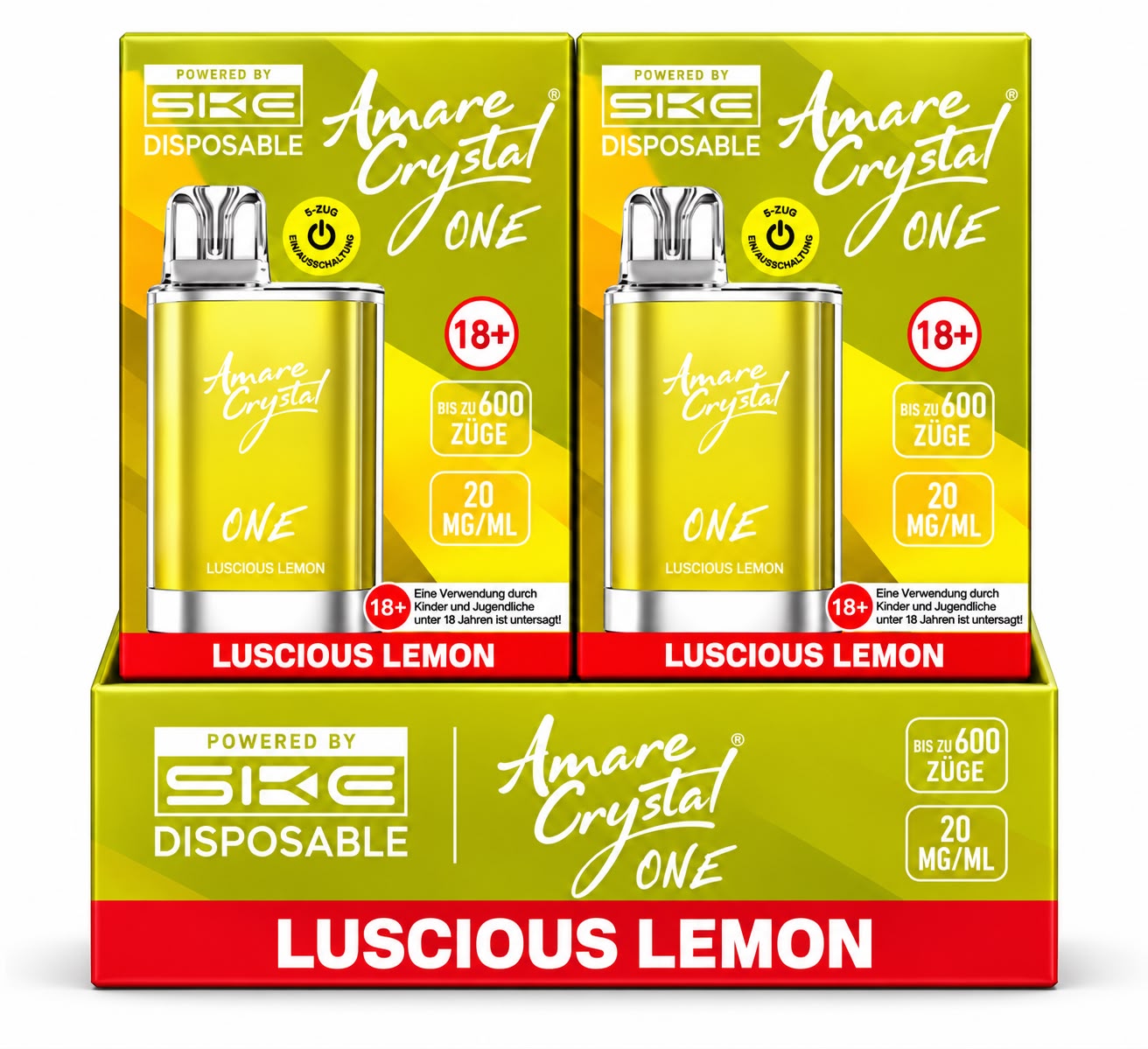 Verpackung Amare Crystal ONE – Luscious Lemon (10er Pack)