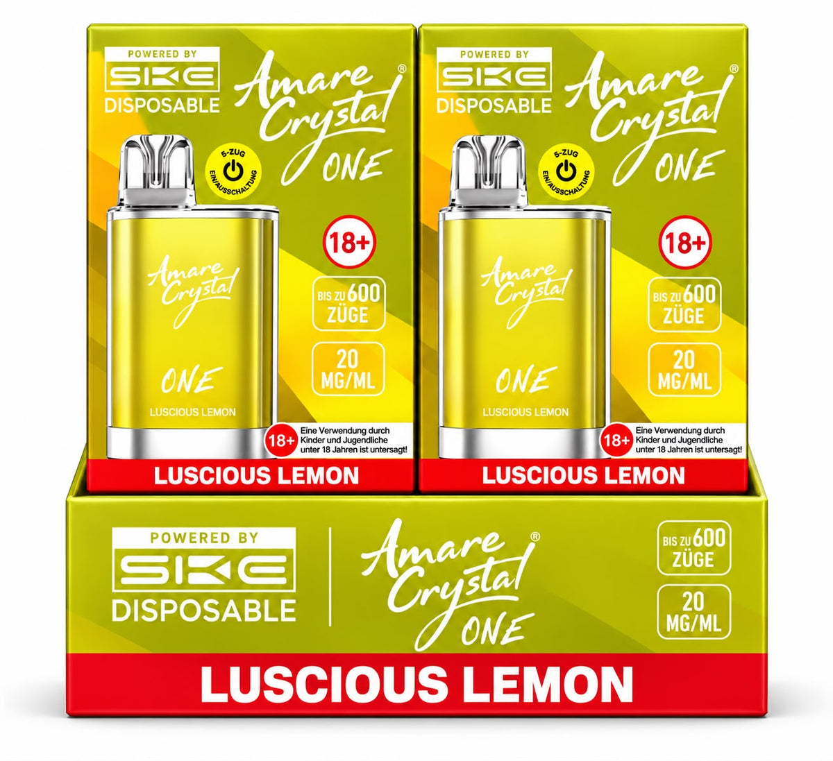 Verpackung Amare Crystal ONE – Luscious Lemon (10er Pack)