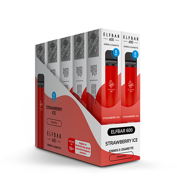 Elf Bar 600 Strawberry Ice 0 mg – Verpackung