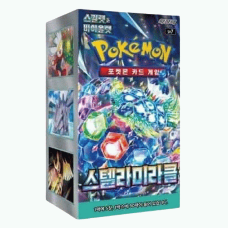Pokemon Stellar Miracle Korea Booster Display mit 30 Boostern
