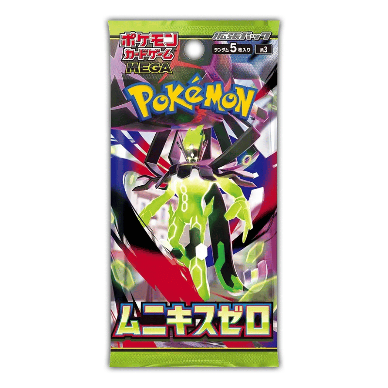 Pokemon Mega Munikis Zero Japan Booster Display mit 30 Boostern