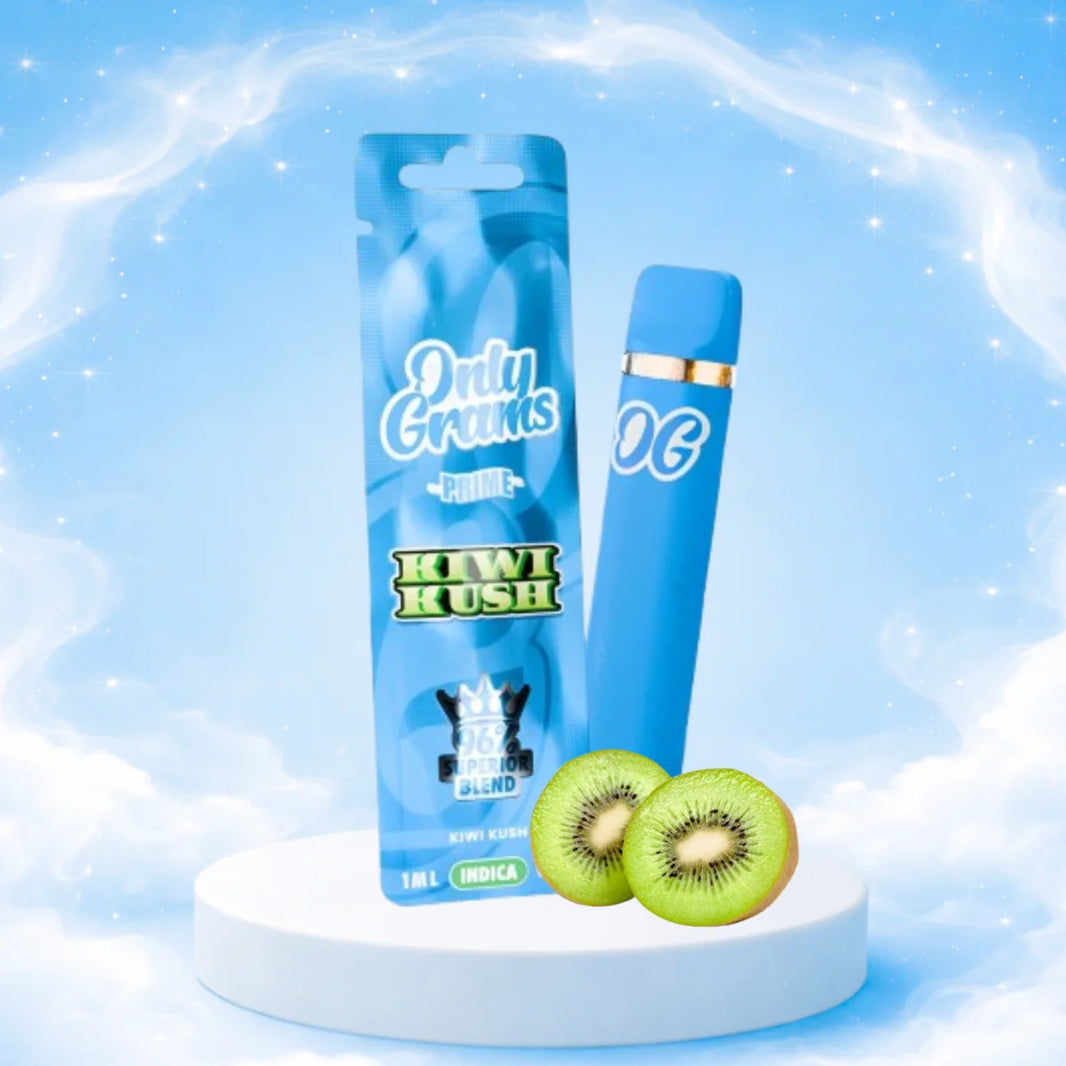 Only Grams Kiwi Kush Superior Blend Prime Vape 10er-Pack
