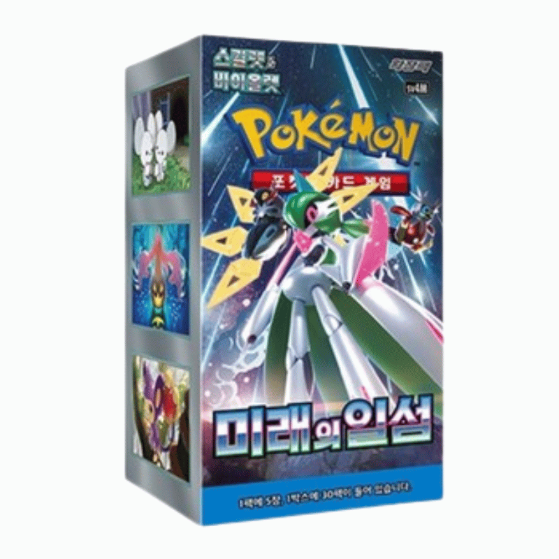 Pokemon Future Flash Korea Booster Display mit 30 Boostern
