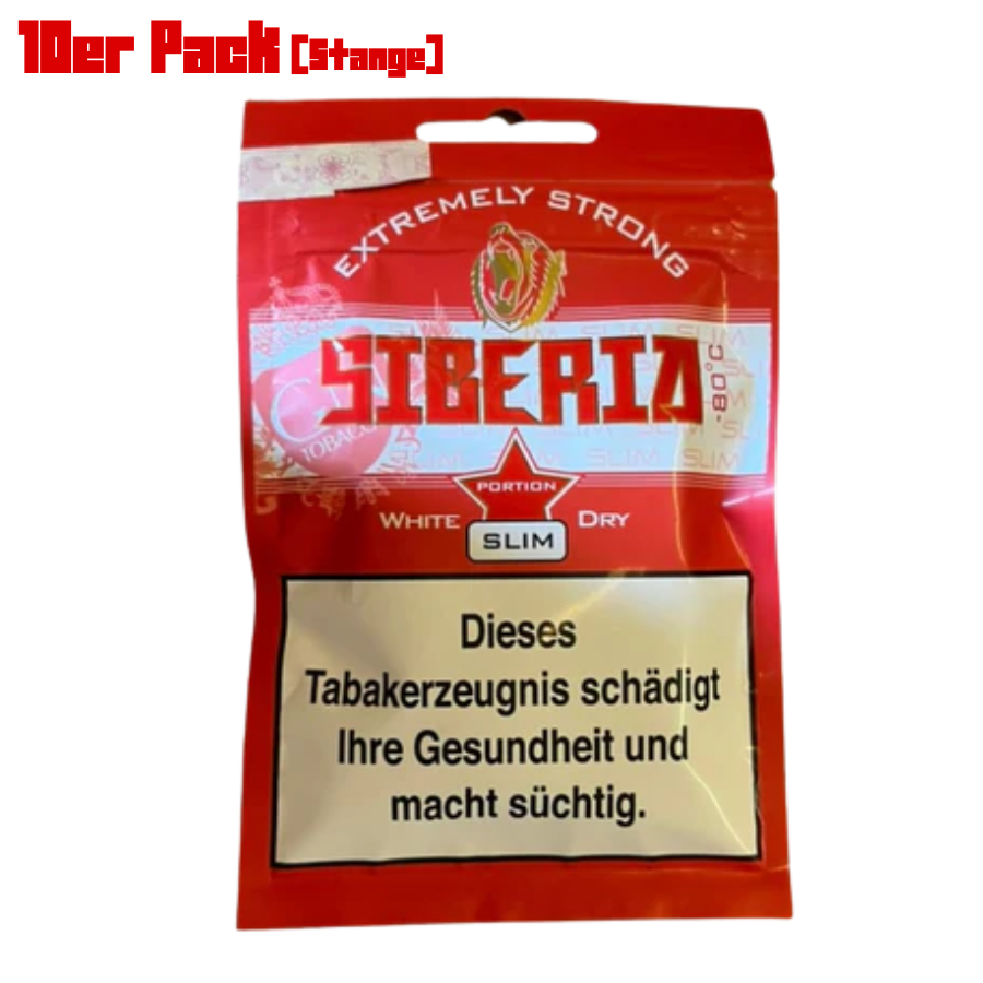 Siberia X-Tremly Red White Dry Softpack Slim